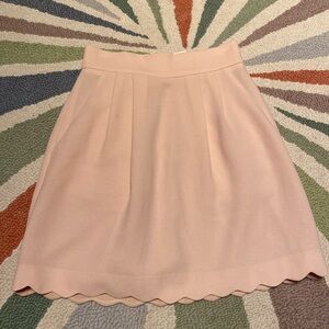 Club Monaco Scallop Hem Skirt
